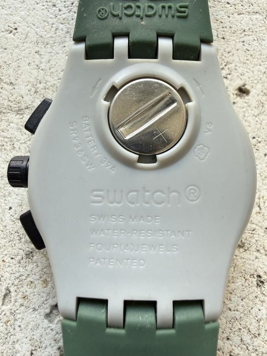 Swatch Irony Chronograph Verde Militar Original