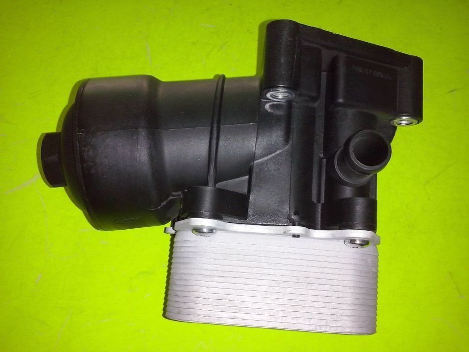 Caixa filtro óleo com radiador permutador Vw Audi 1.6 e 2.0 Tdi NOVO