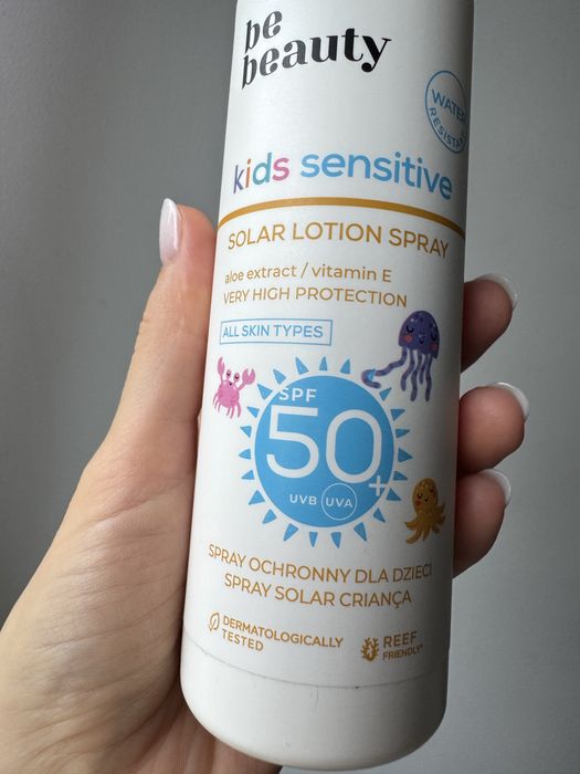 Spray mleczko spf 50 nowy