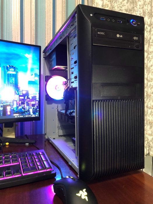 Игровой ПК Intel i7/8Gb/R9 285 2Gb/SSD120+500 компьютер системный блок