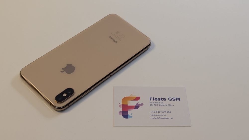 Apple iPhone XS Max GOLD 64GB, bat. 85%, iOS 18.