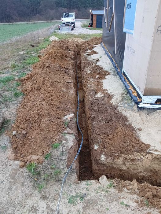 Usługi minnikoparka koparką wywrotka 3.5tony