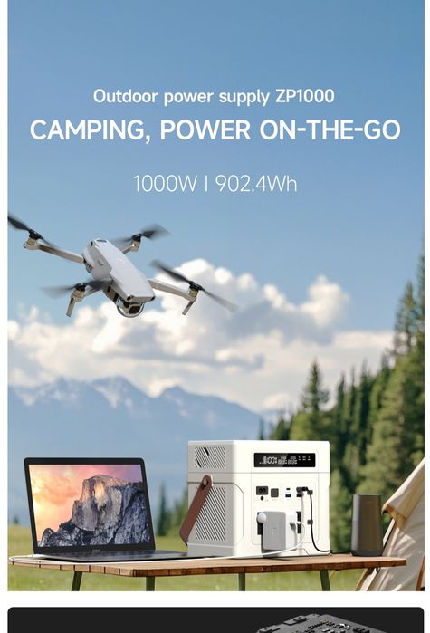 Портативна зарядна станція 1000Вт