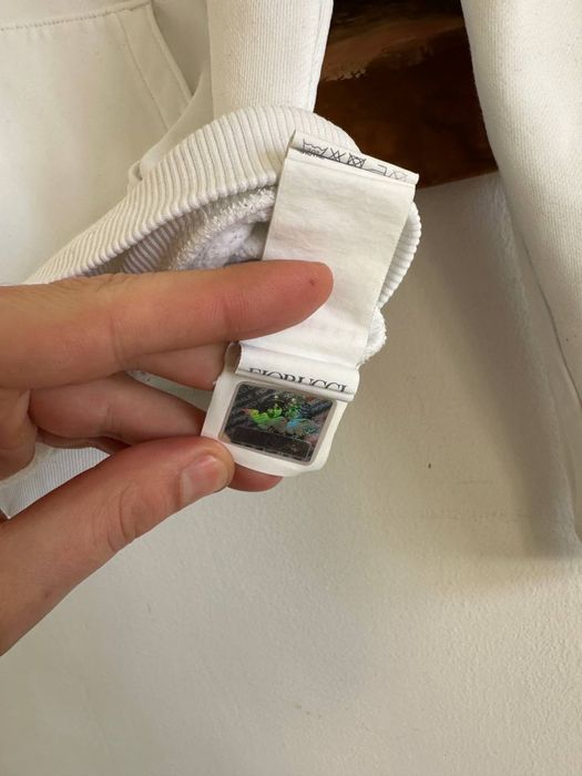 Белый худи Fiorucci оригинал Размер М