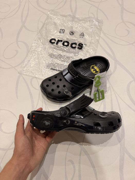 Crocs batman кроксы бетмен bape кроксы бейп opium drip drill archive erd viper y 2k rap skate дрип