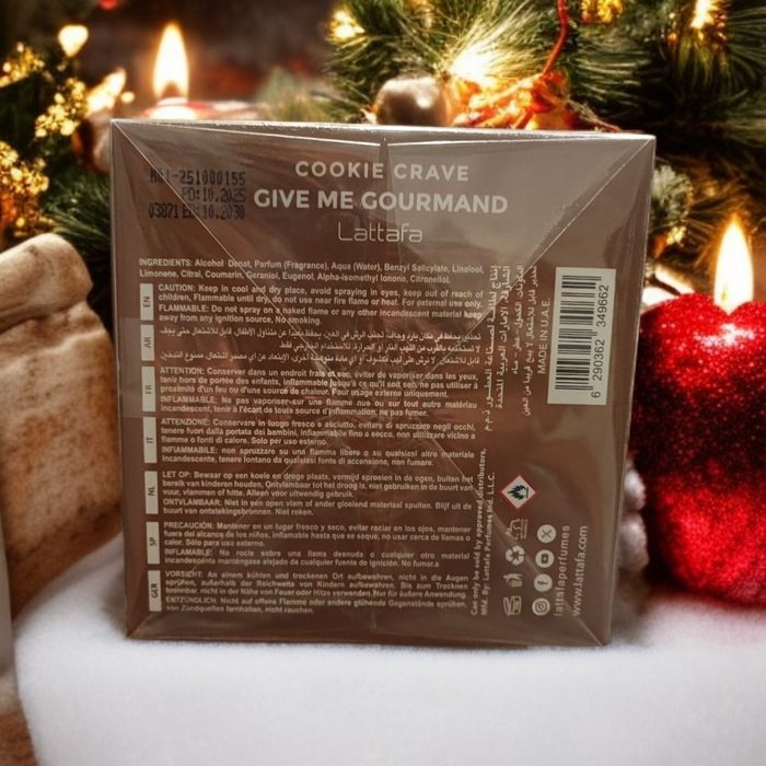 Lattafa Cookie Crave – Give Me Gourmand 75 ml – Oryginał 100%