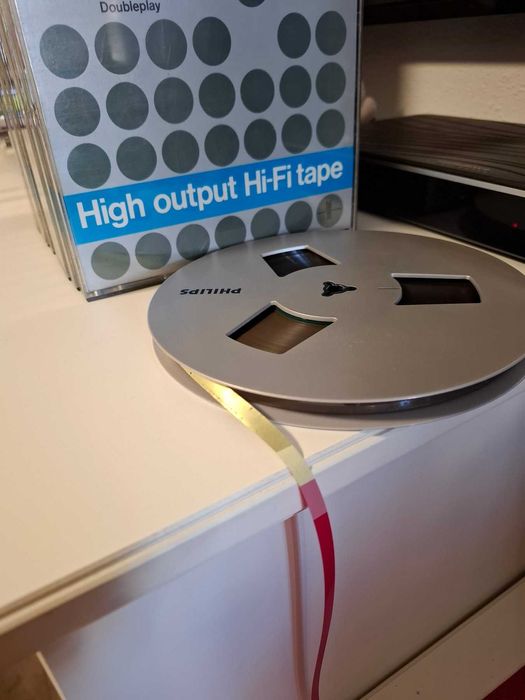 Bobines Philips DP18 - 7" (18 cm reel to reel -1978)