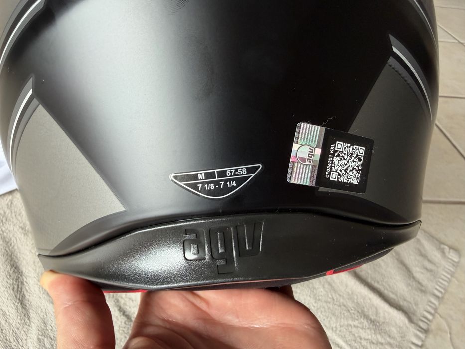 Capacete AGV K1 S Sling Matt Cinzento/Preto