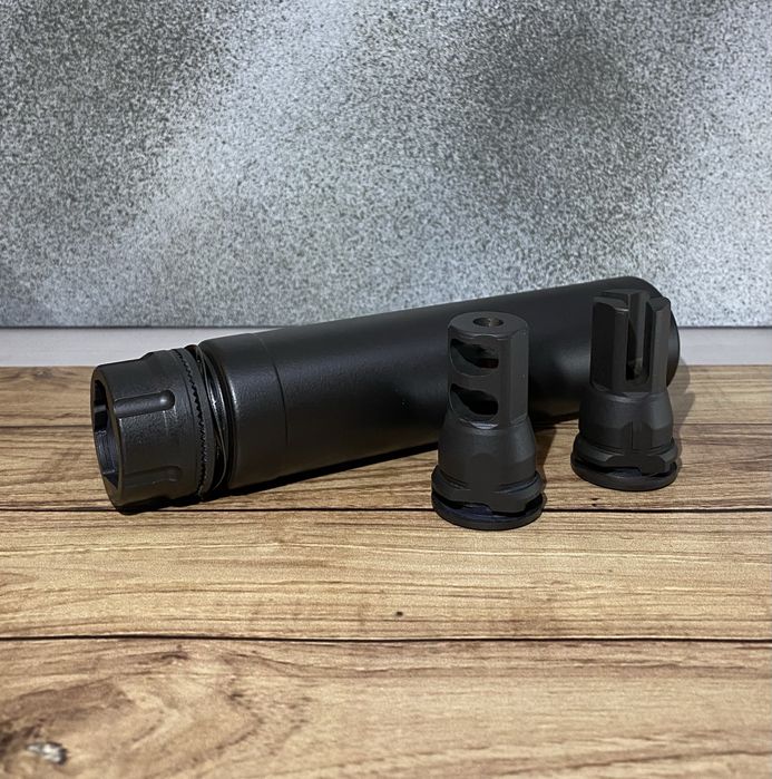 Глушник швидкознімний DEMO LOK 5,56 для AR15, M4, M16 [глушитель, ПБС]