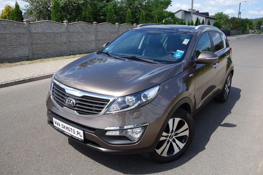 Kia Sportage UNIKAT KAMERA, Duża Kolorowa Navi, XENON 4x4, HAK, Panorama