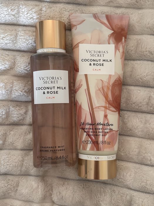 Комплект Оригінал Coconut milk& Rose від Victoria’s Secret