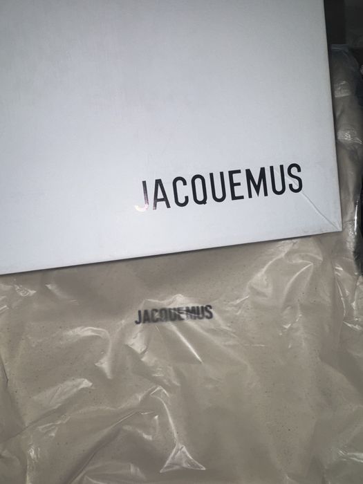 Jacquemus красная кожаная сумка-тоут Le Grand Bambino