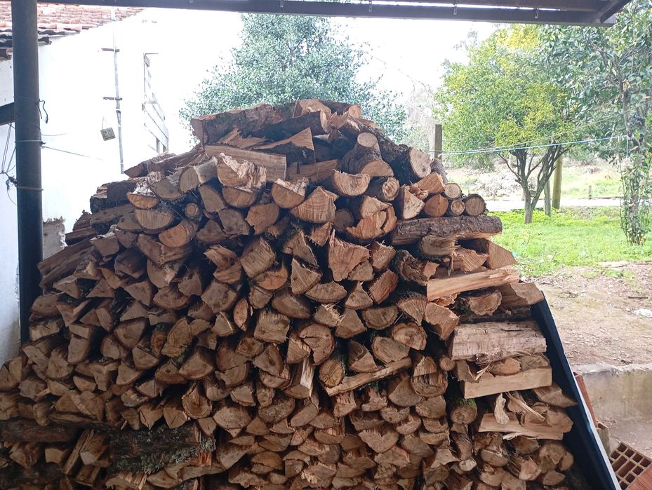 Lenha para lareira de vários tipos