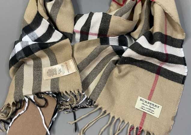 Палантин Burberry в подарочной упаковке Шарф Барберри БЕЖЕВЫЙ