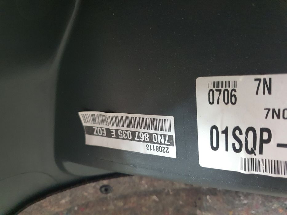 Залня ліва карта, обшивка Volkswagen sharan, seat Alhambra