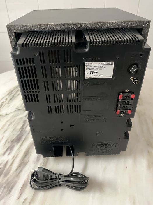 Subwoofer Ativo Sony SA-WM200