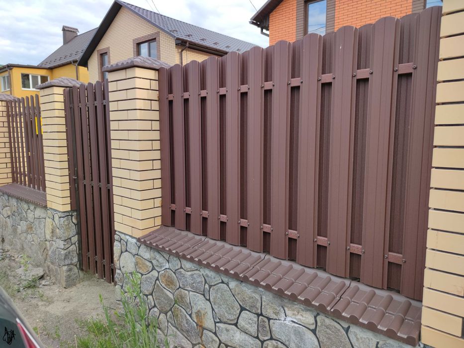 Штакетник  Штахетник Паркан з Штахет Металеві Штахети Львів