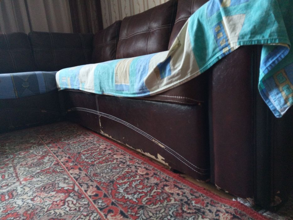 Мягкий раскладной уголок
