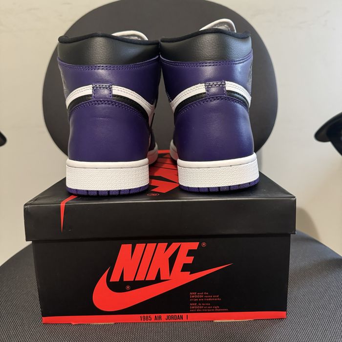 Jordan 1 Retro High Court Purple White