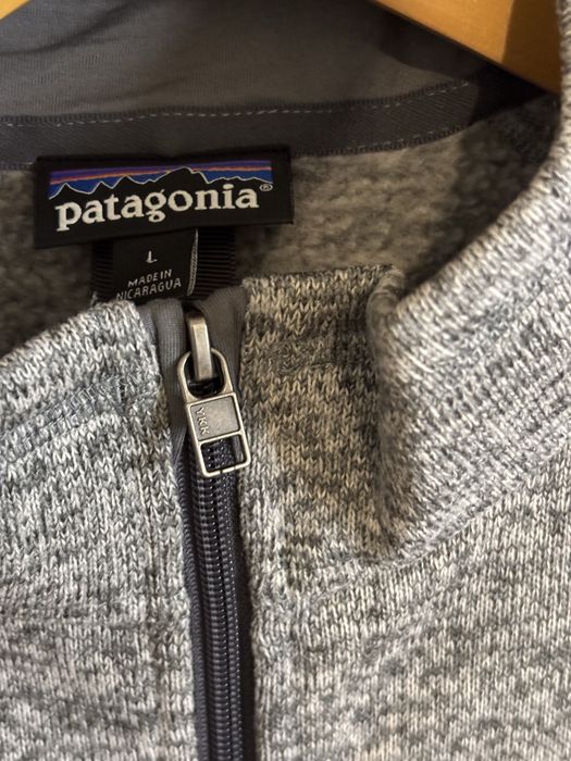 Кофта Patagonia Better Sweater L, сірий меланж Фліска патагония