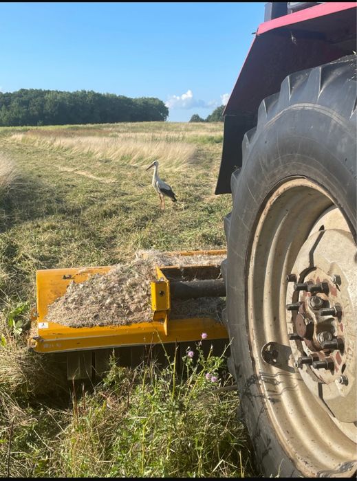 Koszenie łąk nieużytków oraz obszarów podmokłych