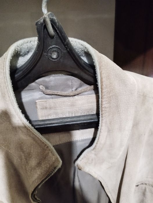 Куртка чоловіча замшева