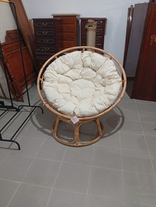Cadeirao de bambu