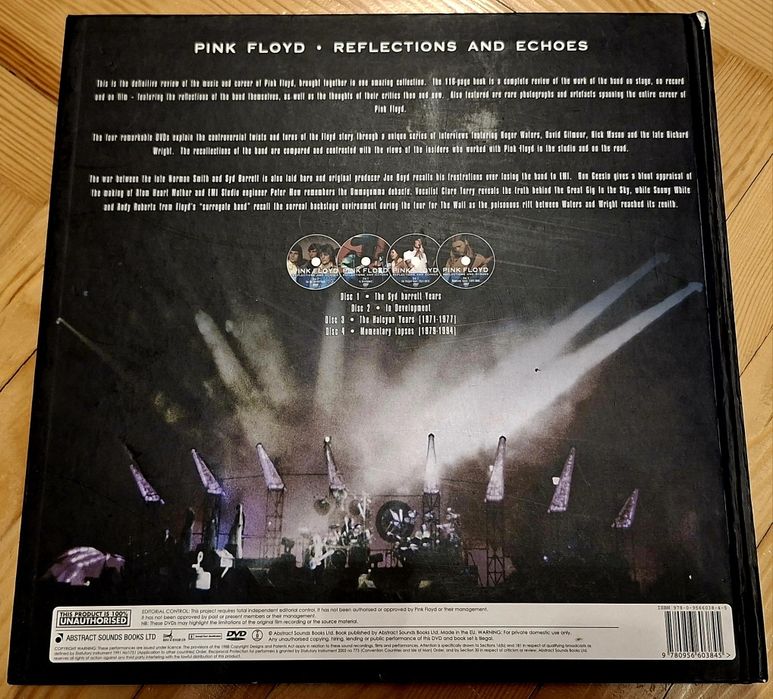 Pink Floyd – Reflections and Echoes | Wydanie Specjalne: Książka + 4 DVD