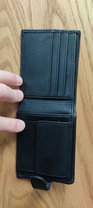 Obniżka Portfel męski czarny