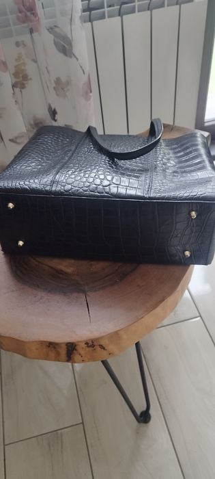 Torba skórzana schoperka