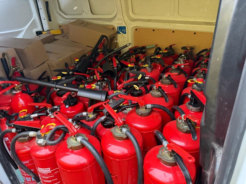 Gaśnice uzywane sprawne