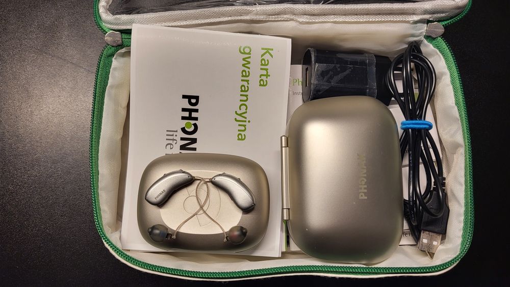 Komplet Phonak Audeo P70-R; gwarancja; 2 słuchawki