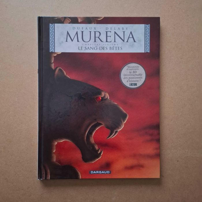 Murena "Le sang des bêtes" de Dufaux e Delaby