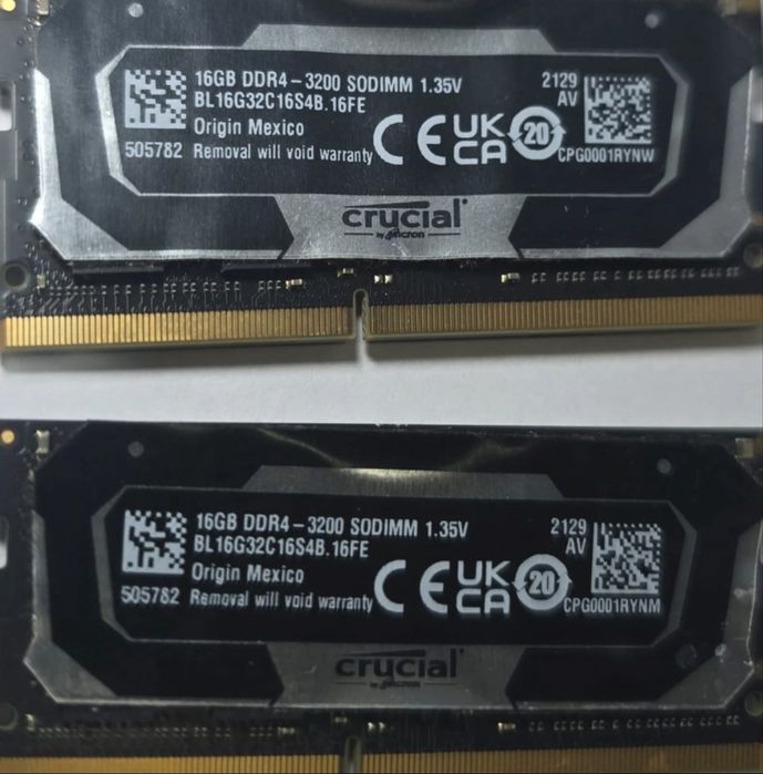Memoria Ram 16gb