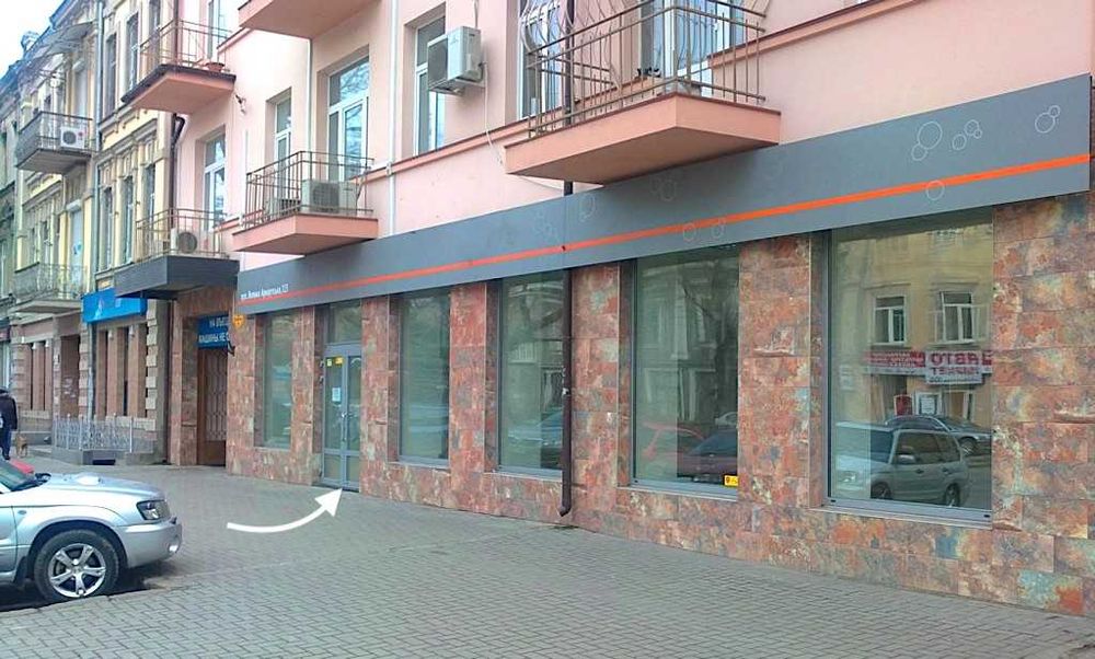 Аренда Салон Магазин Шоурум 150 м² Широкий фасад Б. Арнаутская,123