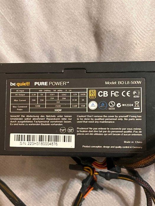 be quiet! Pure Power L8 500W