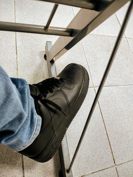 Оригінал! Nike Air Force 1 07 Black CW2288-001