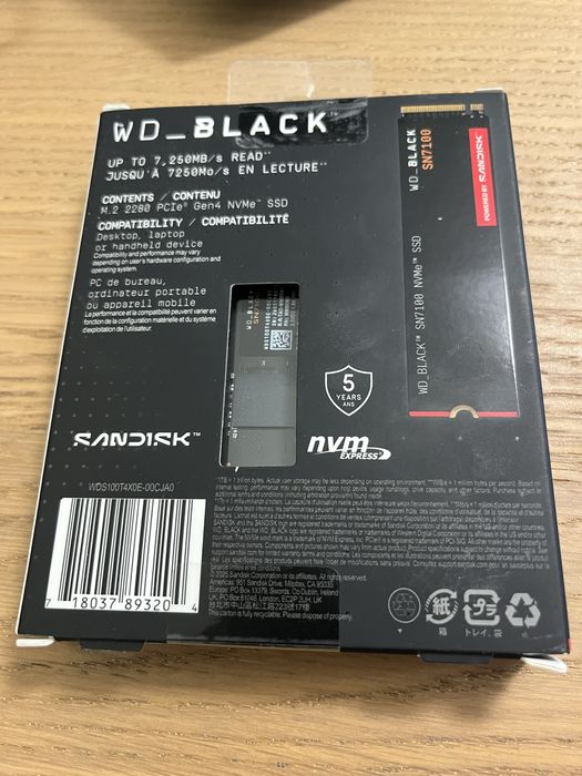 SSD WD_Black SN7100 1tb