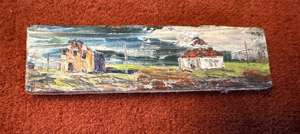 Toledo-vista, pintura  60 x17 mm