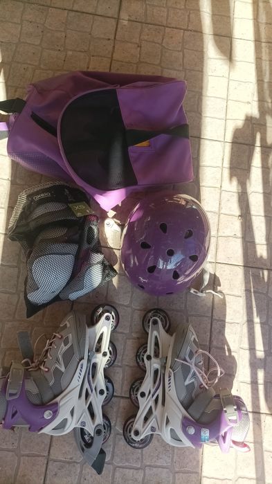 Patins em linha número 32-35 oxelo