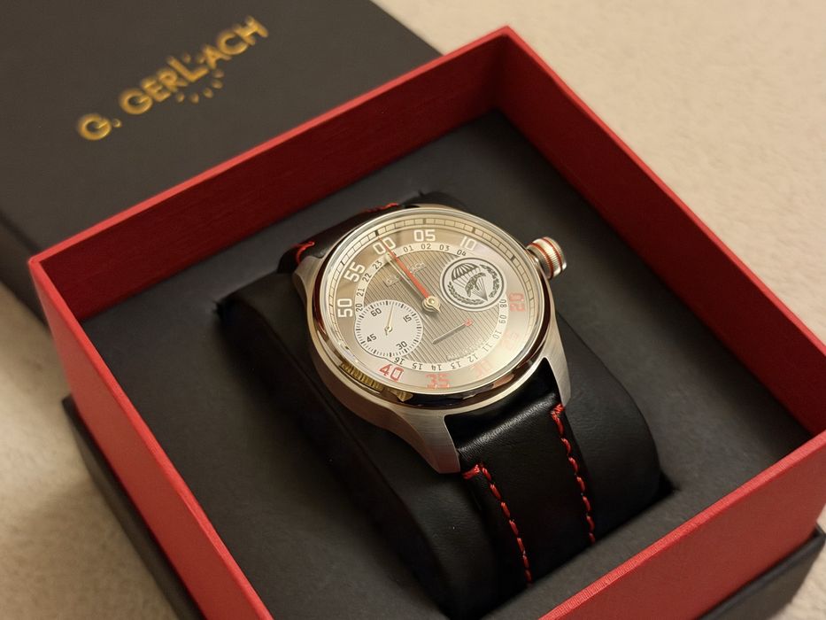 Zegarek G. Gerlach gen. Stanisław Sosabowski - ręcznie nakręcany 6 BPD