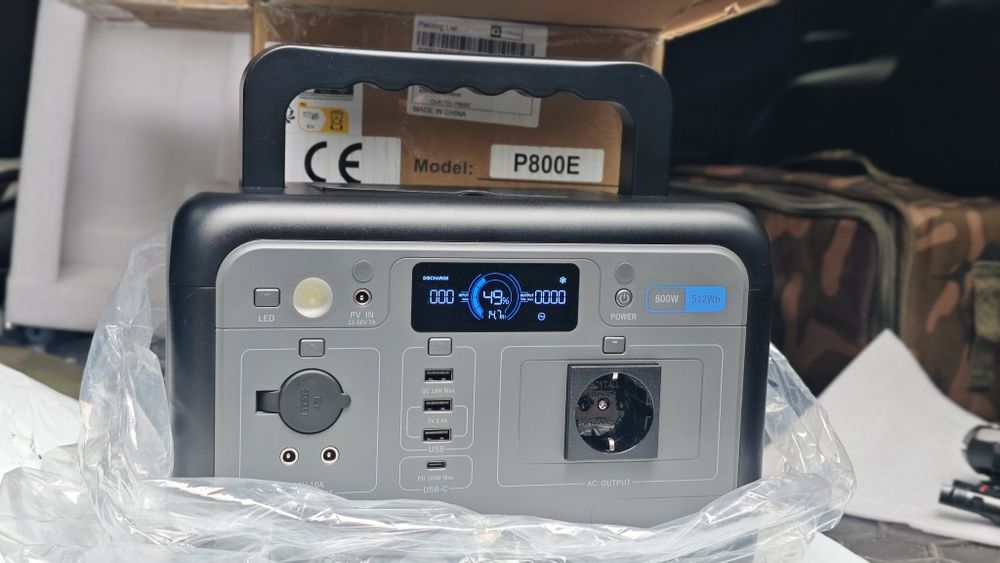 Зарядная станция OUKITEL P800E  зарядка АКБ аккумулятор павербанк резевровное питание екофло ecoflow anker bluetti fosibot delta