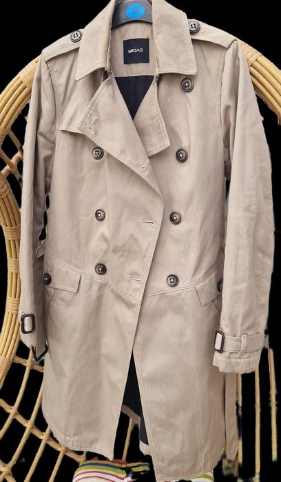GAS płaszcz beżowy