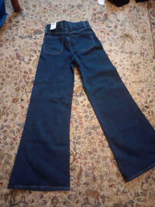Nowe jeansy dzwony TRF denim Zara rozm 34