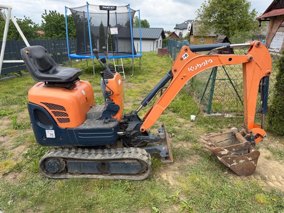 Minikoparka Koparka KUBOTA K008-3