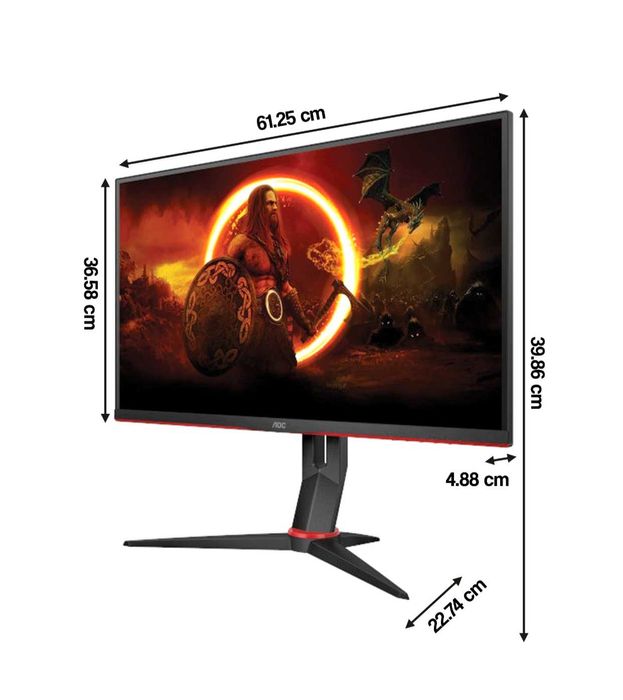 Monitor AOC 27 cali - 27G2ZN3/BK
