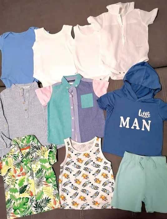 Лот одягу 9-12 міс на хлопчика