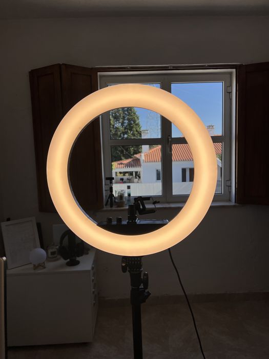 Luz Ring Light Led Profissional 18 polegadas Fosoto