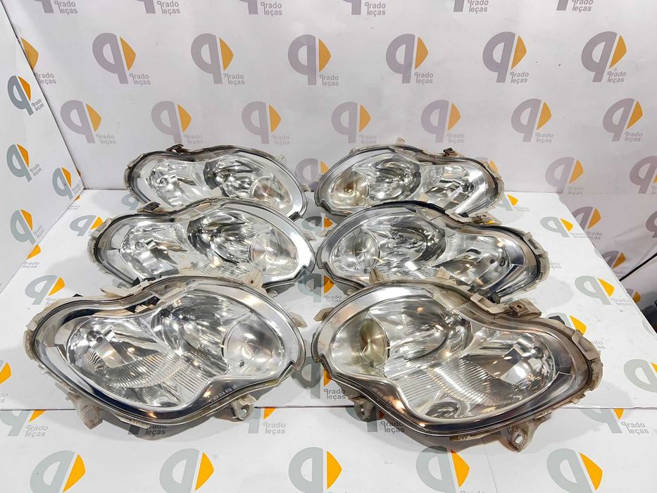 faróis farol optica opticas frente smart fortwo 450 2g