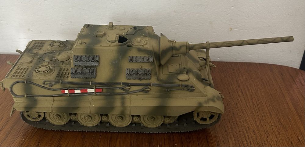 Czołg modelarski panzerkampfwagen tiger w skali 1:35